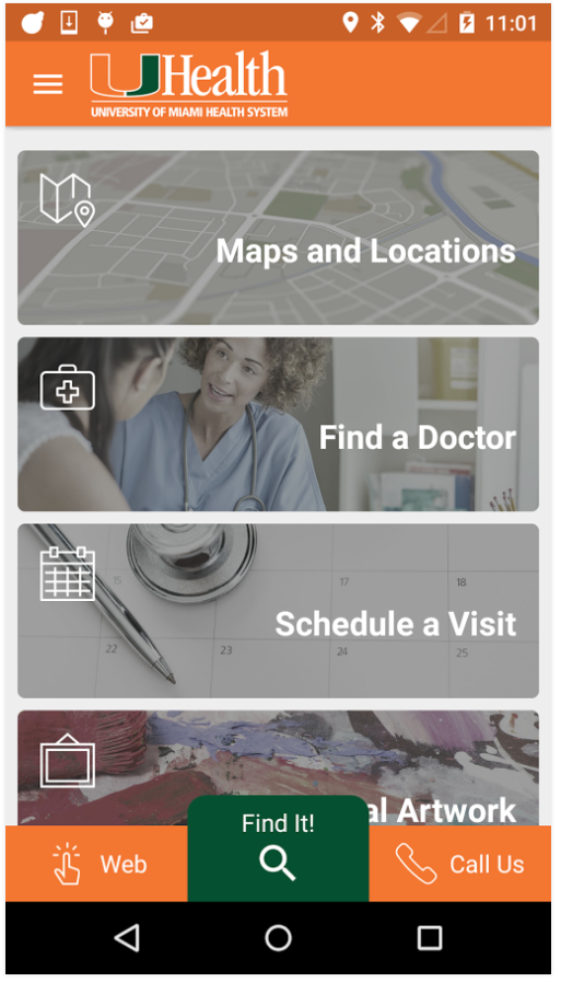 UHealth App Screenshot